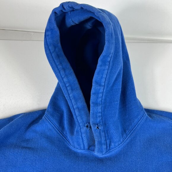 Y2K Steve & Barrys Duke Blue Devils Sweatshirt Medium Blue Faded Thrashed Hoodie - Picture 10 of 16